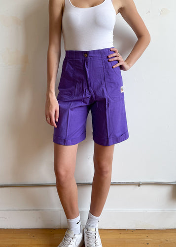 90's Purple Ocean Pacific Bermuda Shorts