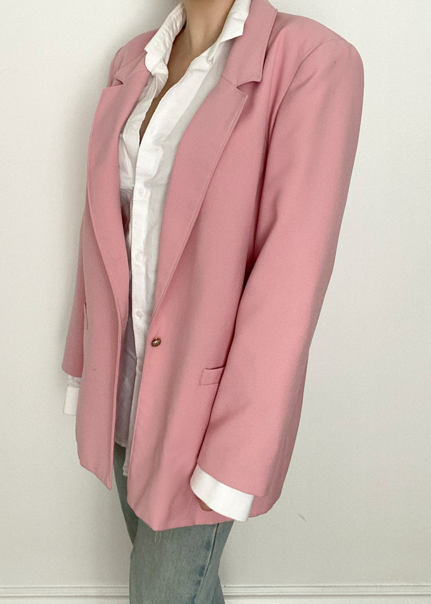 Bubblegum 2025 pink blazer