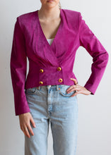 80's Pink Suede Jacket