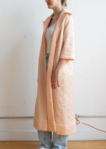 70's Quilted Pink Robe