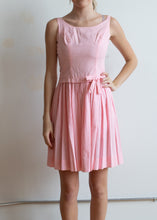60's Pink Sleeveless A-Line Dress