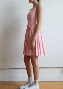 60's Pink Sleeveless A-Line Dress