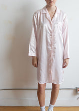 80's Pale Pink Pyjama Shirt