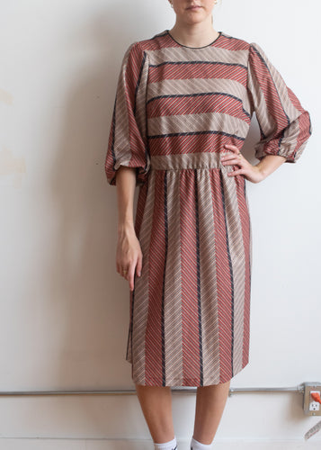 70's Home Made Midi Dress