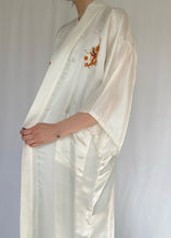 70's Golden Dragon Silk Robe