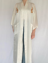 70's Golden Dragon Silk Robe