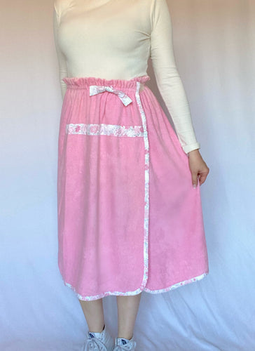 60's Pink Beach/Bath Cover