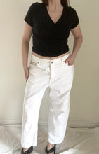 90's White CK Jeans