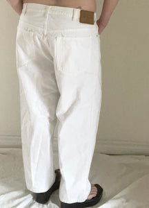 90's White CK Jeans