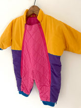 90's Infant Colour Block Snowsuit