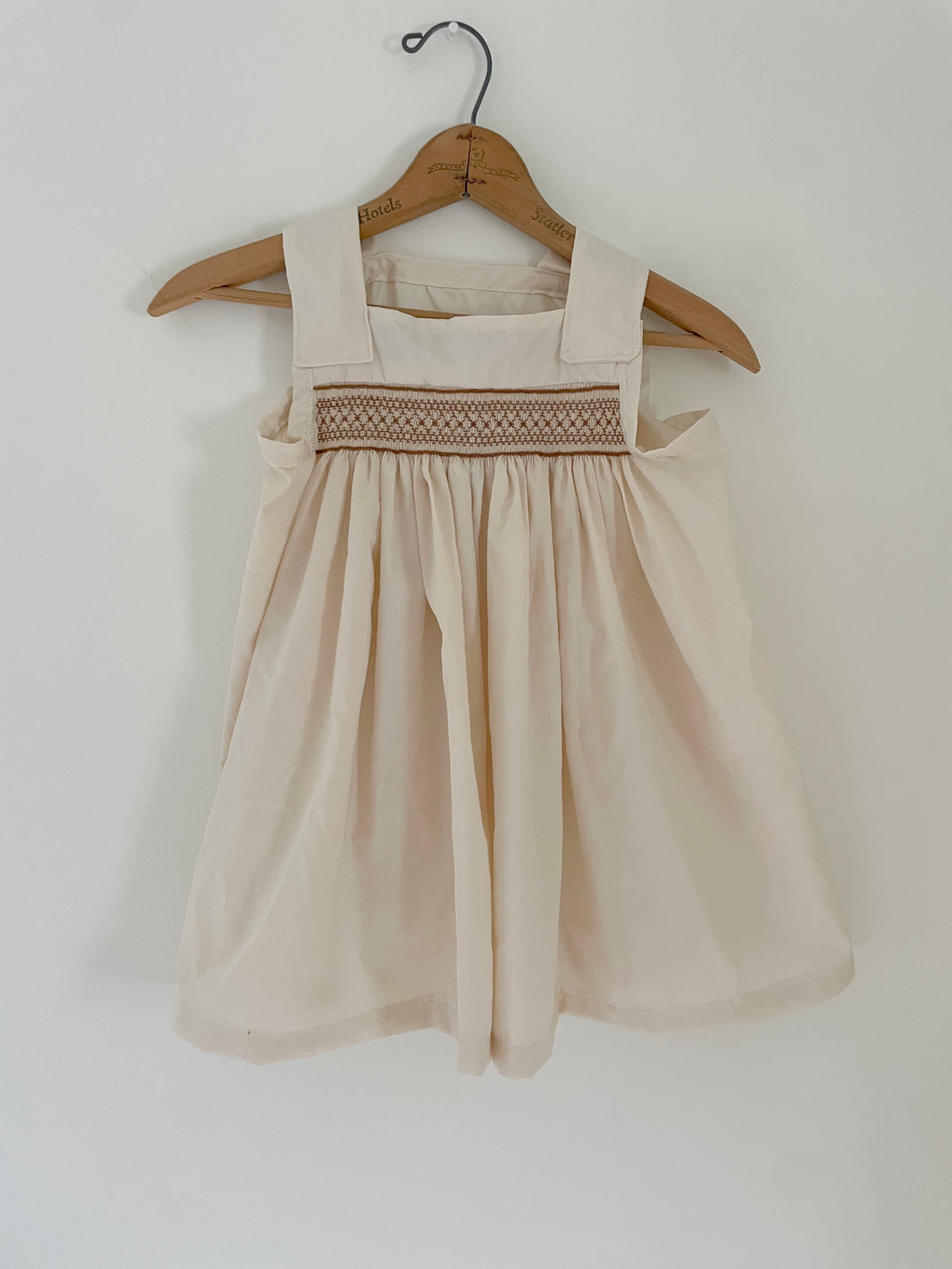 80's Smocked 4T Dress