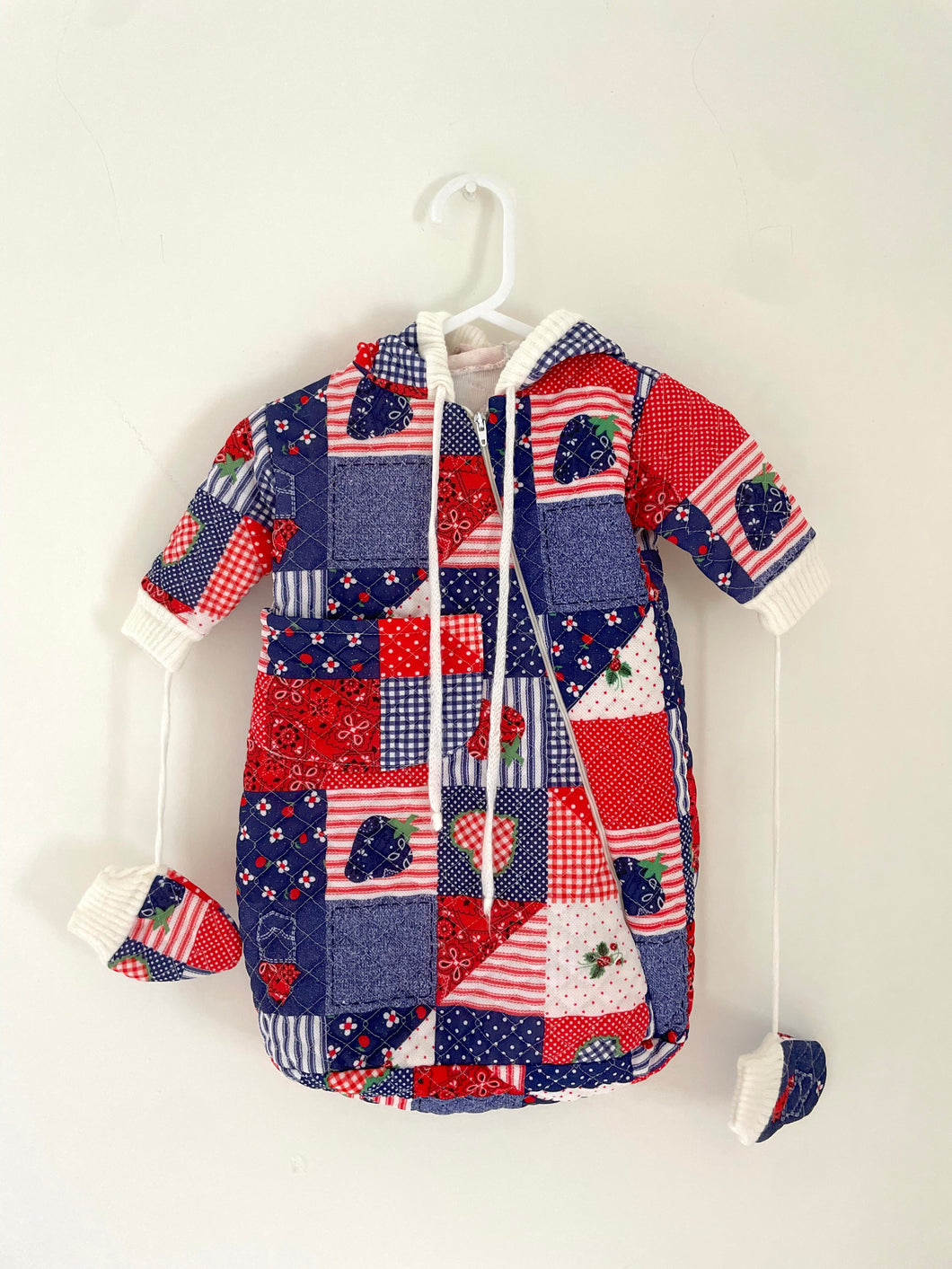 70's Patchwork Infant Snowsuit