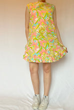 60's Pastel Floral Mini Dress