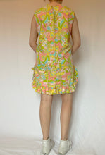 60's Pastel Floral Mini Dress