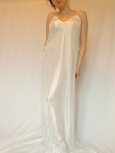 70's Sheer White Nightgown & Robe