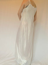 70's Sheer White Nightgown & Robe