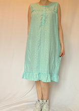 90's Mint Green Sleeveless Nightgown