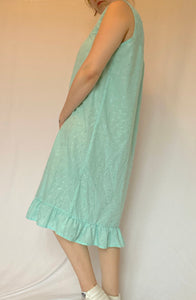 90's Mint Green Sleeveless Nightgown