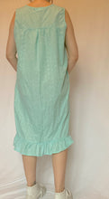 90's Mint Green Sleeveless Nightgown