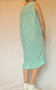 90's Mint Green Sleeveless Nightgown