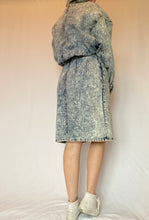 80's Acid Wash Denim Dress