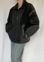 80's Black Leather Jacket