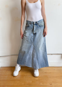 Upcycled Dolce & Gabbana Denim Skirt
