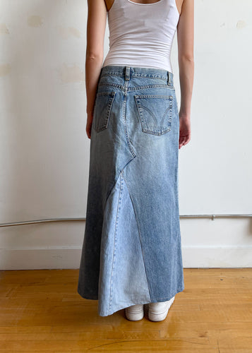 Upcycled Dolce & Gabbana Denim Skirt