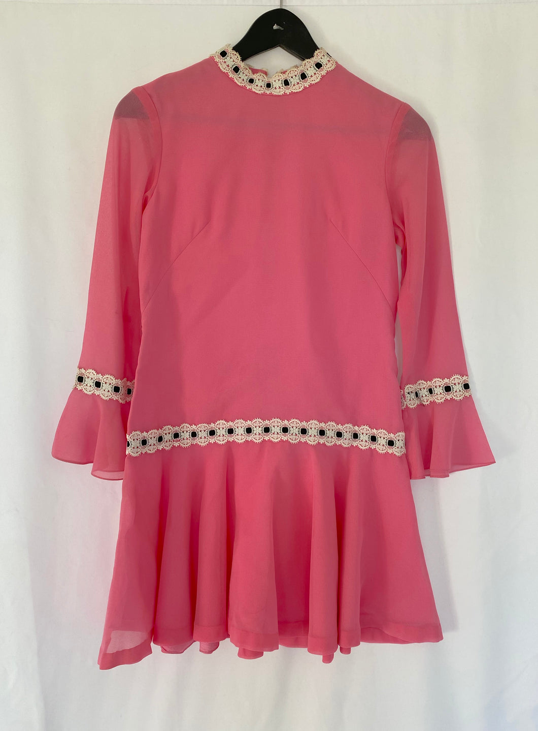 60's Pink Mini Dress