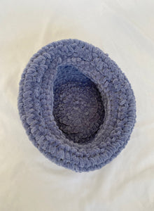 90's Cornflower Blue Bowler Hat