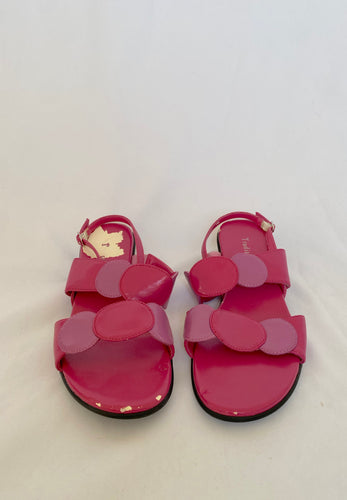 90's Pink Block Heel Sandals