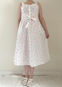 80's Deadstock Floral Sundress