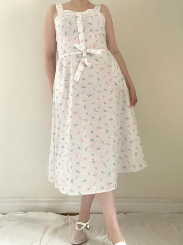 80's Deadstock Floral Sundress