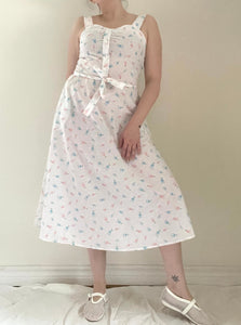 80's Deadstock Floral Sundress