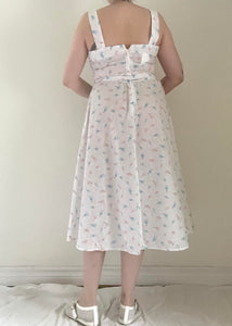 80's Deadstock Floral Sundress
