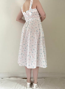 80's Deadstock Floral Sundress