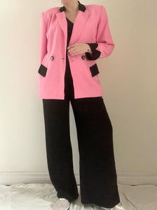 80's Bubblegum Pink Blazer