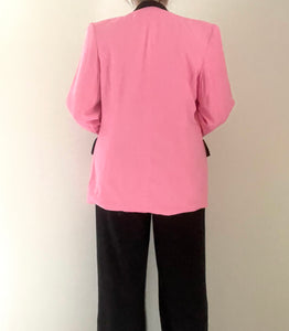 80's Bubblegum Pink Blazer