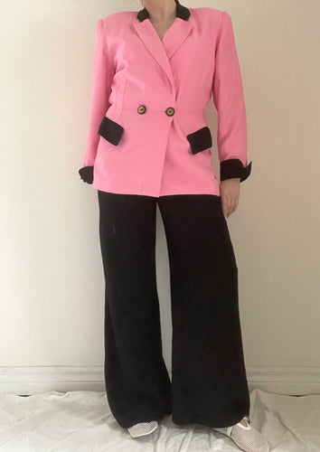 80's Bubblegum Pink Blazer