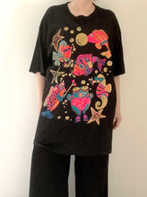 90's Neon Sea Creature Graphic Tee