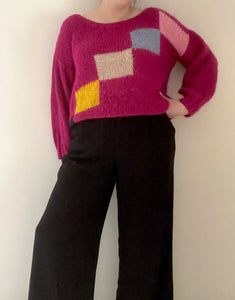 Pink Knit Pullover