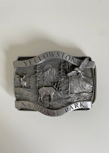 80's Yellowstone Park Belt Buckle