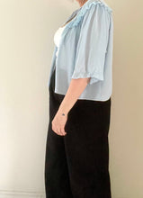 60's Powder Blue Bed Shirt