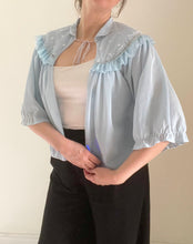 60's Powder Blue Bed Shirt