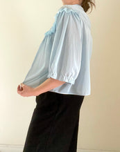 60's Powder Blue Bed Shirt