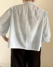 60's Powder Blue Bed Shirt