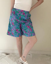 80's/90's Floral Bermuda Shorts