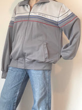 80's Grey Footlocker Track Jacket