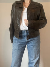 70's Brown Leather Jacket