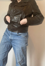 70's Brown Leather Jacket